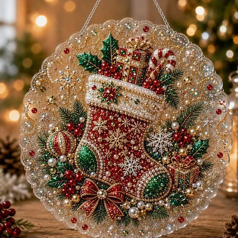 MerryCraft – Christmas Diamond Art Hanging Ornament Kit