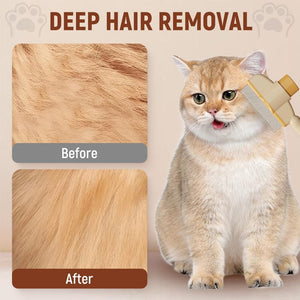 FurEase – Self-Cleaning Pet Grooming Brush