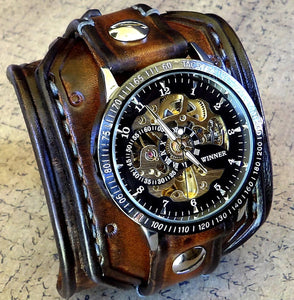 GearLord – Men’s Steampunk Wrist Watch