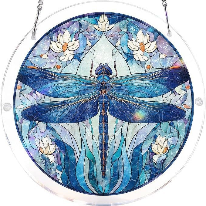 EmeraldFlame –  Acrylic 80 Pcs Suncatcher Puzzle