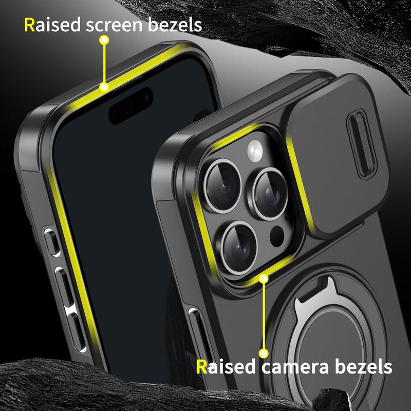 RingSafe Elite - 360° Grip & Privacy Case