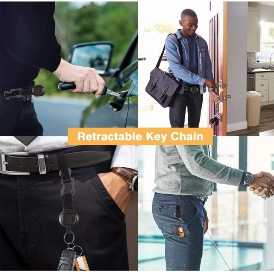 TactiPull - Automatic Retractable Keychain