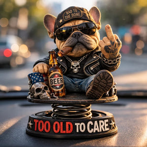 CruiseBoss – Funny Dashboard Bulldog