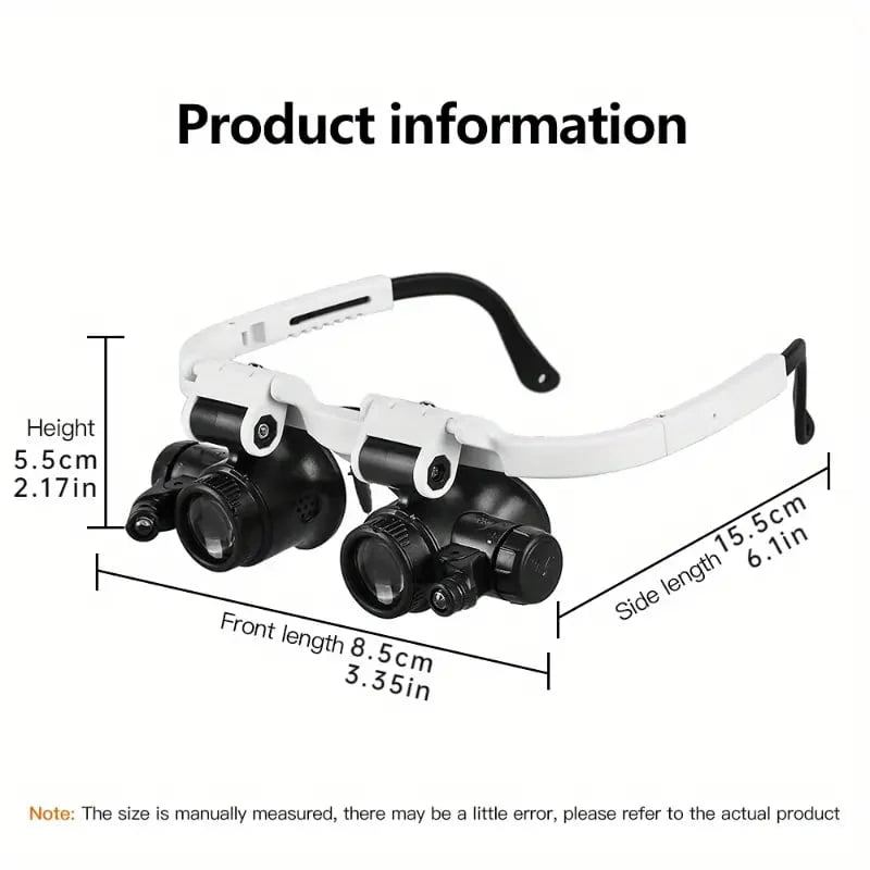 OptiWear – Adjustable Headband Magnifying Glass