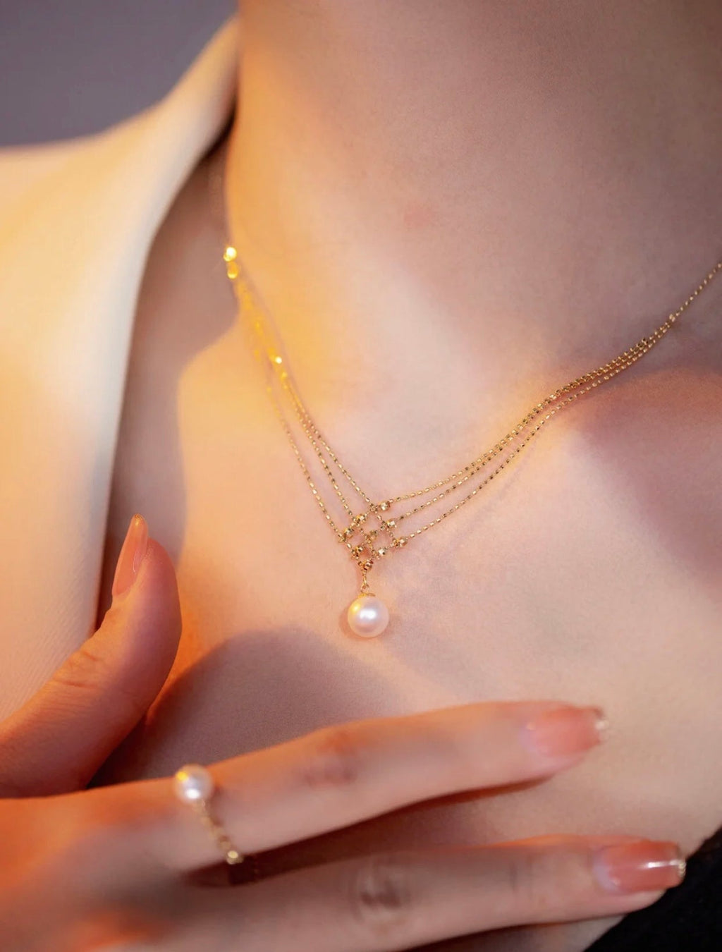🌟USD9.99 🌟Xenia Necklace | 24k gold plated