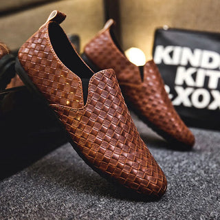 Stylish Men's Slip-on Casual Soft Soled Shoes