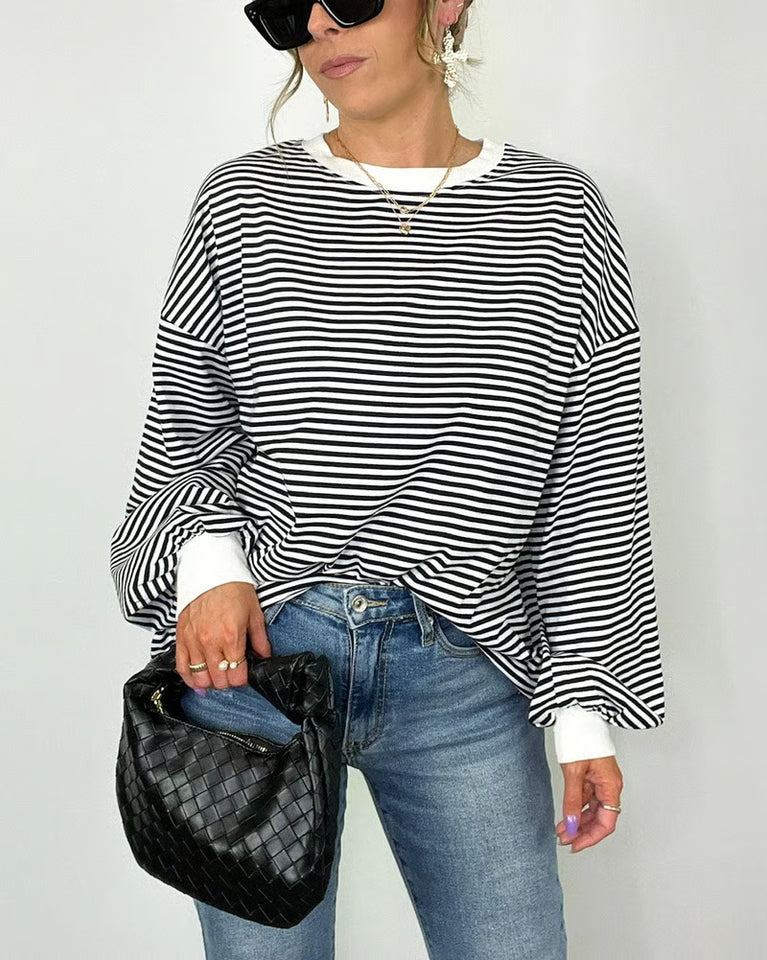 UrbanStripe – Women’s Casual Crewneck Pullover