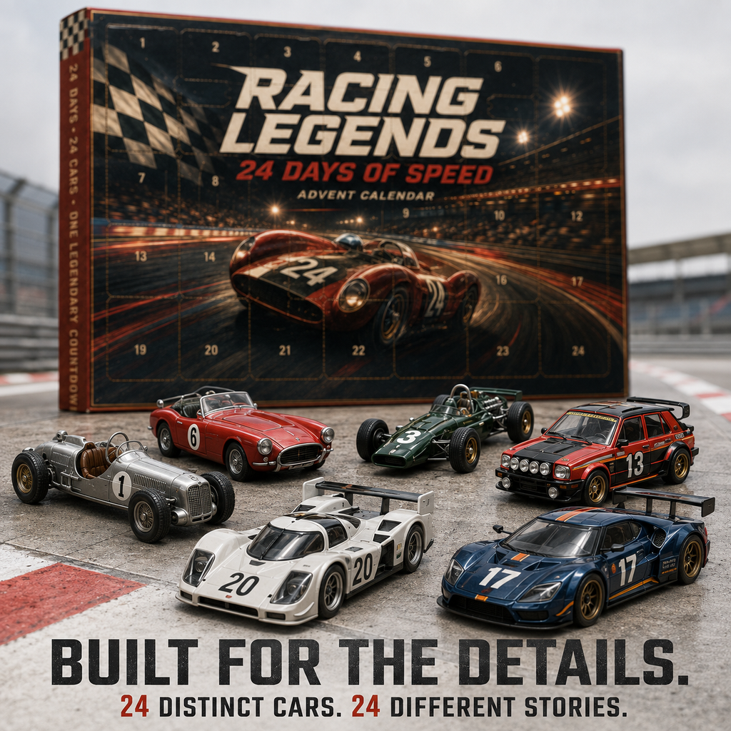 RaceVault – 24-Day Racing Legends Advent Calendar