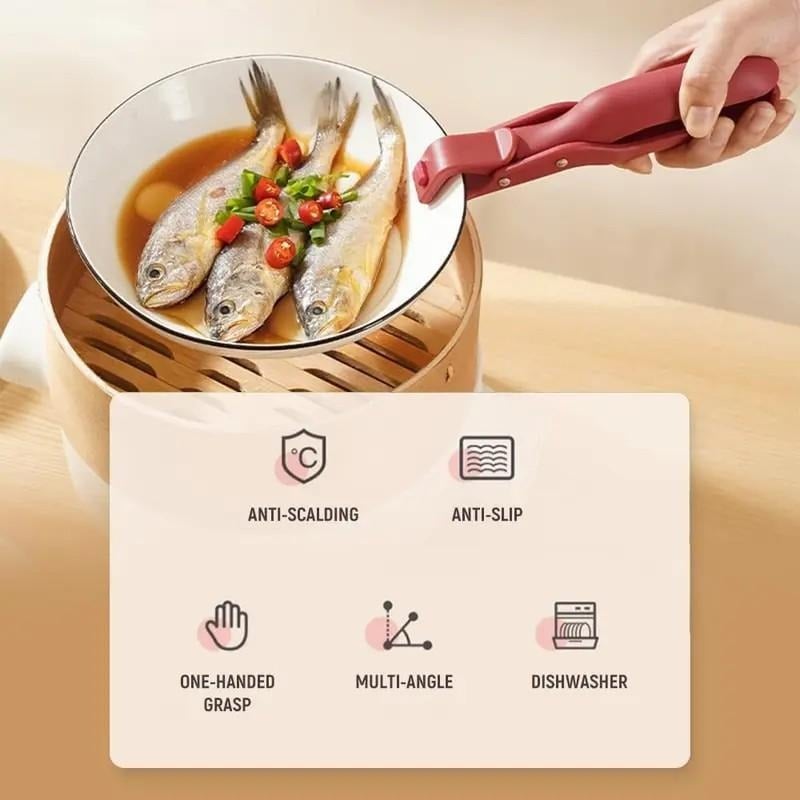 GrabEase - Anti-Scald Bowl Lifter Set (2PCS)