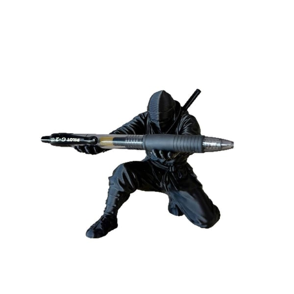 ShadowBlade – 3D  Samurai Pen Holder Desk Organizer