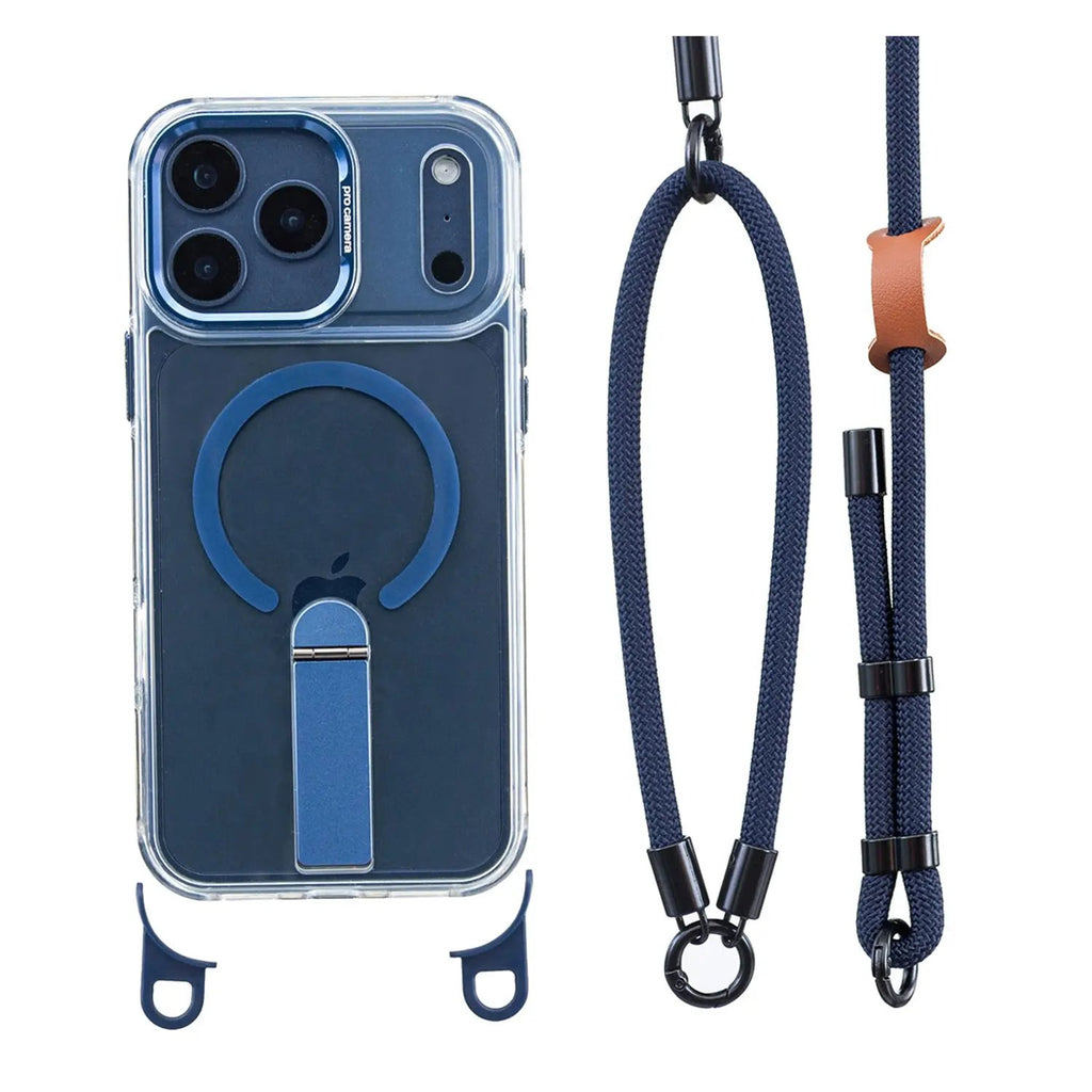 MagnaTether – Clear iPhone Case With Detachable Lanyard