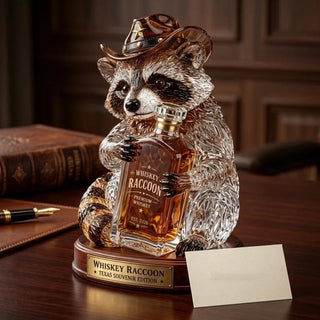 BarrelBandit – Premium Wild West Crystal Whiskey Decanter