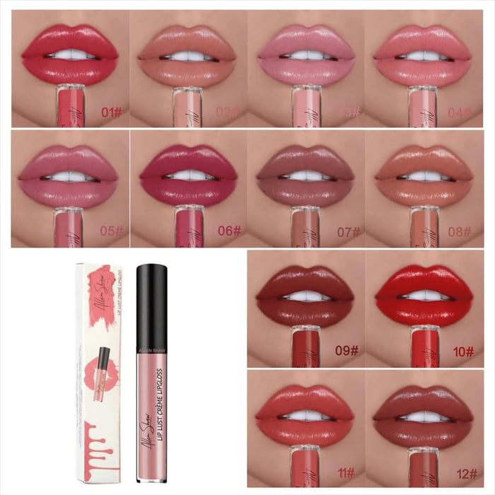 Charmé - Ultimate 12-Color Cream Lipstick Set | Color That Lasts All Day