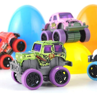 EggZoom – Alloy Mini Cartoon Easter Egg Car Toy