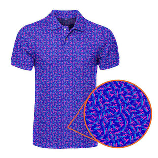 SwingVibe – Statement Print Polo Shirt