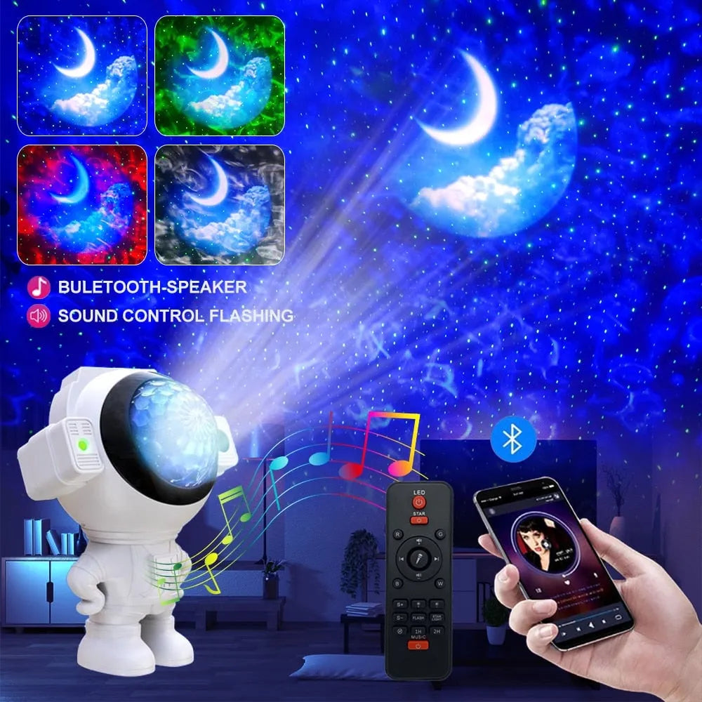 Astronaut Celestial Sky Projection Lamp marnetic