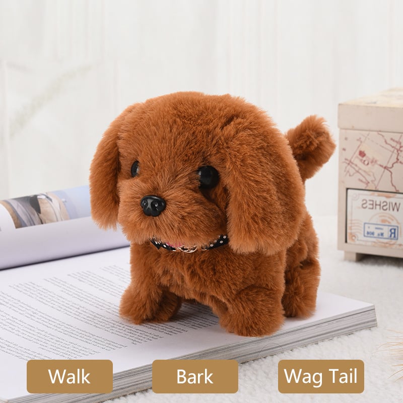 HugTail - Realistic Walking and Barking Plush Dog
