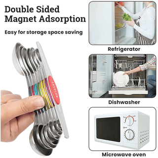 SteelMeasure – Magnetic Measuring Spoon Set