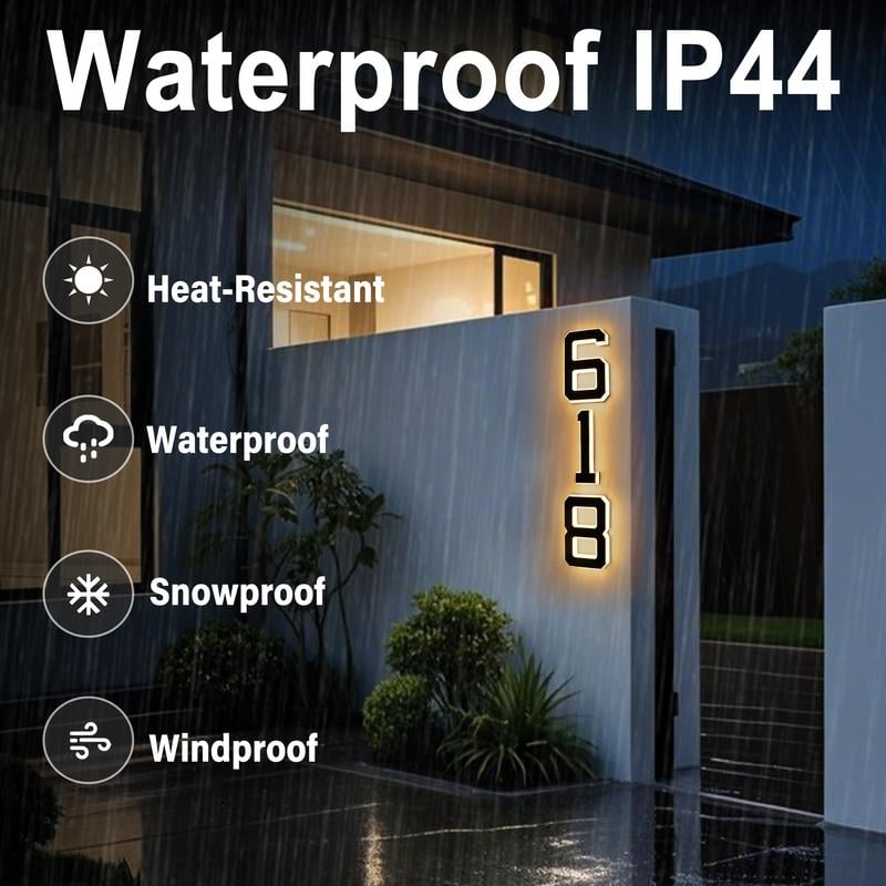 BrightAddress – Lighted House Numbers