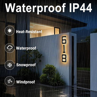 BrightAddress – Lighted House Numbers