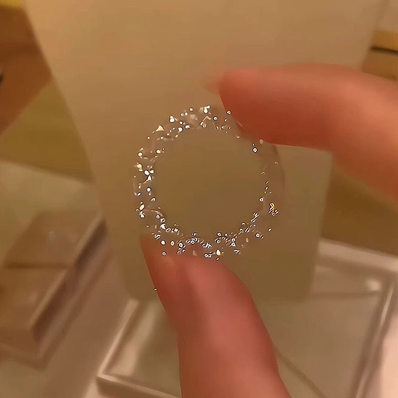 CelestialFlow – Handmade Star River Ring (266 Stones)