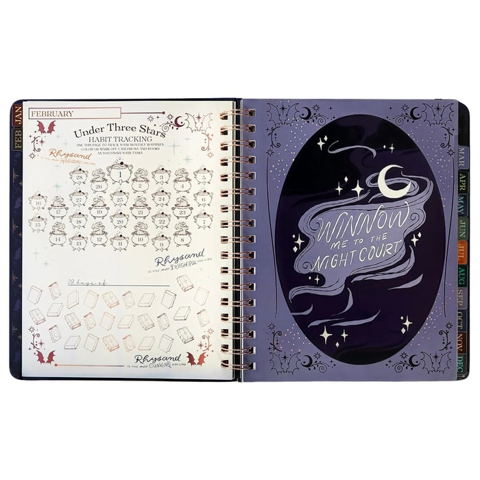 NightCourt – 2027 Fantasy Weekly Planner