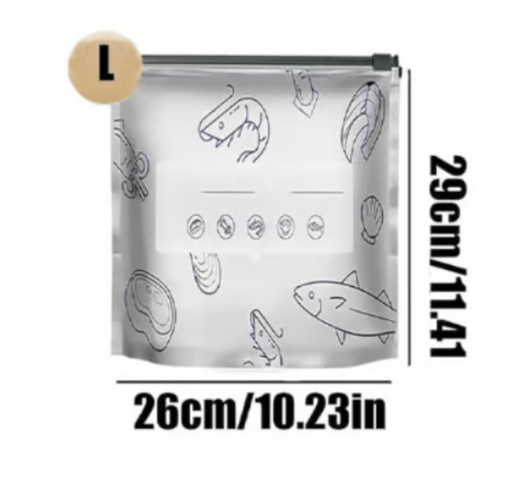 MoistureLock - Heavy-Duty Foil Resealable Bags