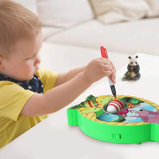 DIY Kid Joy Mazing Egg Lathe marnetic