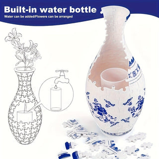 PuzzleBloom – 3D Puzzle Flower Vase