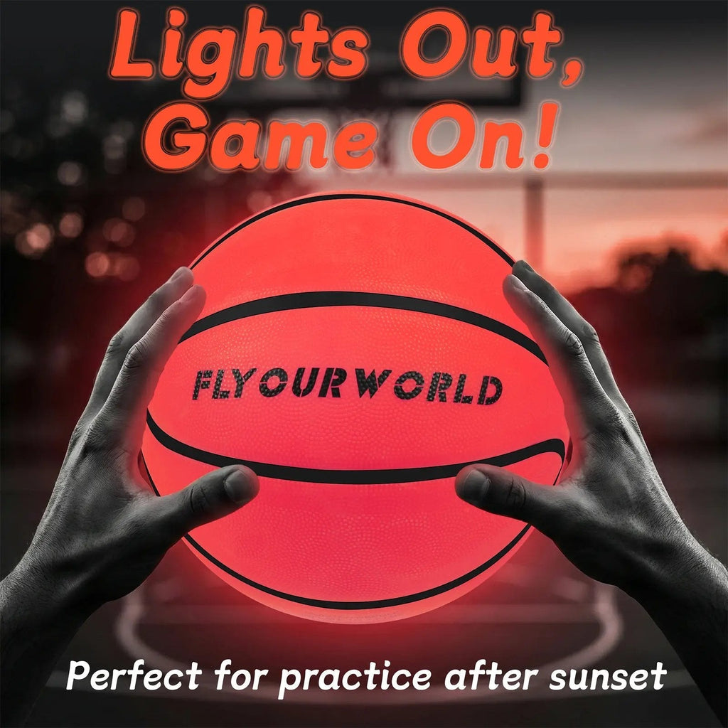 NightBounce – Official Size Illuminated Basketball