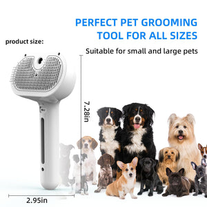 PawPuff – Gentle Spray Grooming Comb