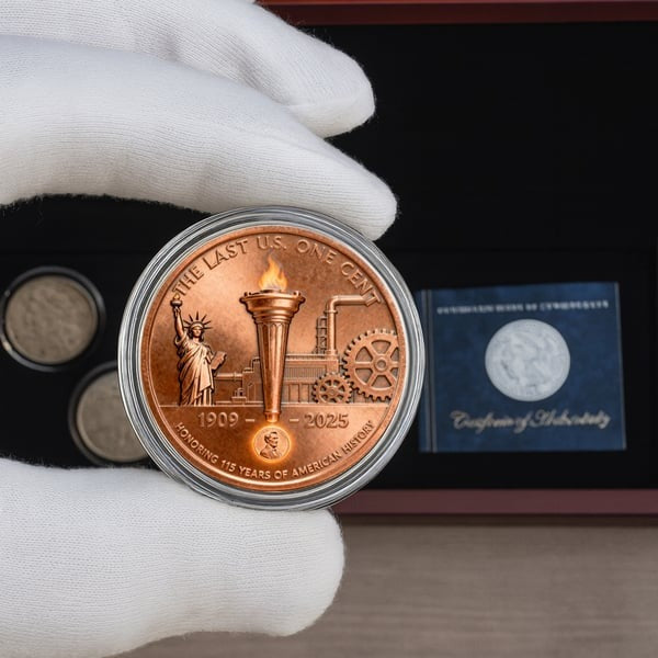 Lincoln Final Penny – 11/12 Philadelphia Mint Limited Edition Collectible Coin