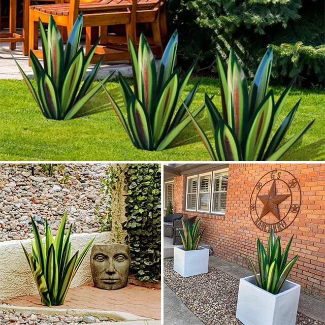 AgaveAura - Illuminated Agave LED Accent Lamp