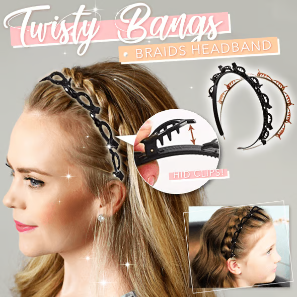BangiTwist – Dual Bang Hair Styling Clip