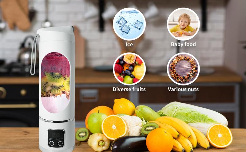 ShakeMate - Portable Blender | On-the-Go Nutrition with Smart Display