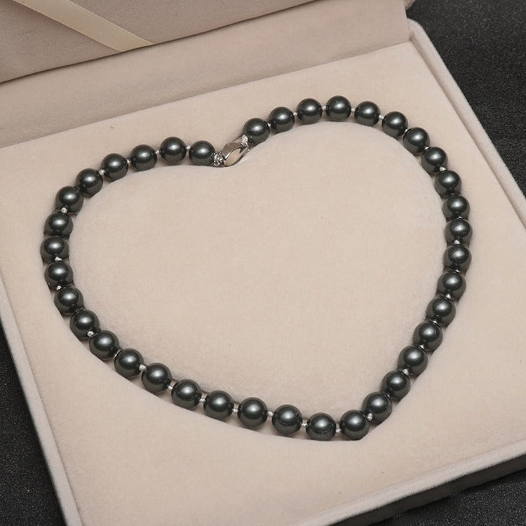 SeaLuxe – Deep Sea Shell Pearl Necklace