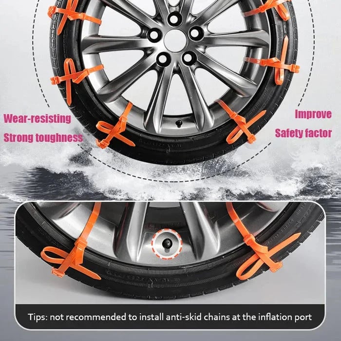 SnowLock – Reusable PE Tire Chains