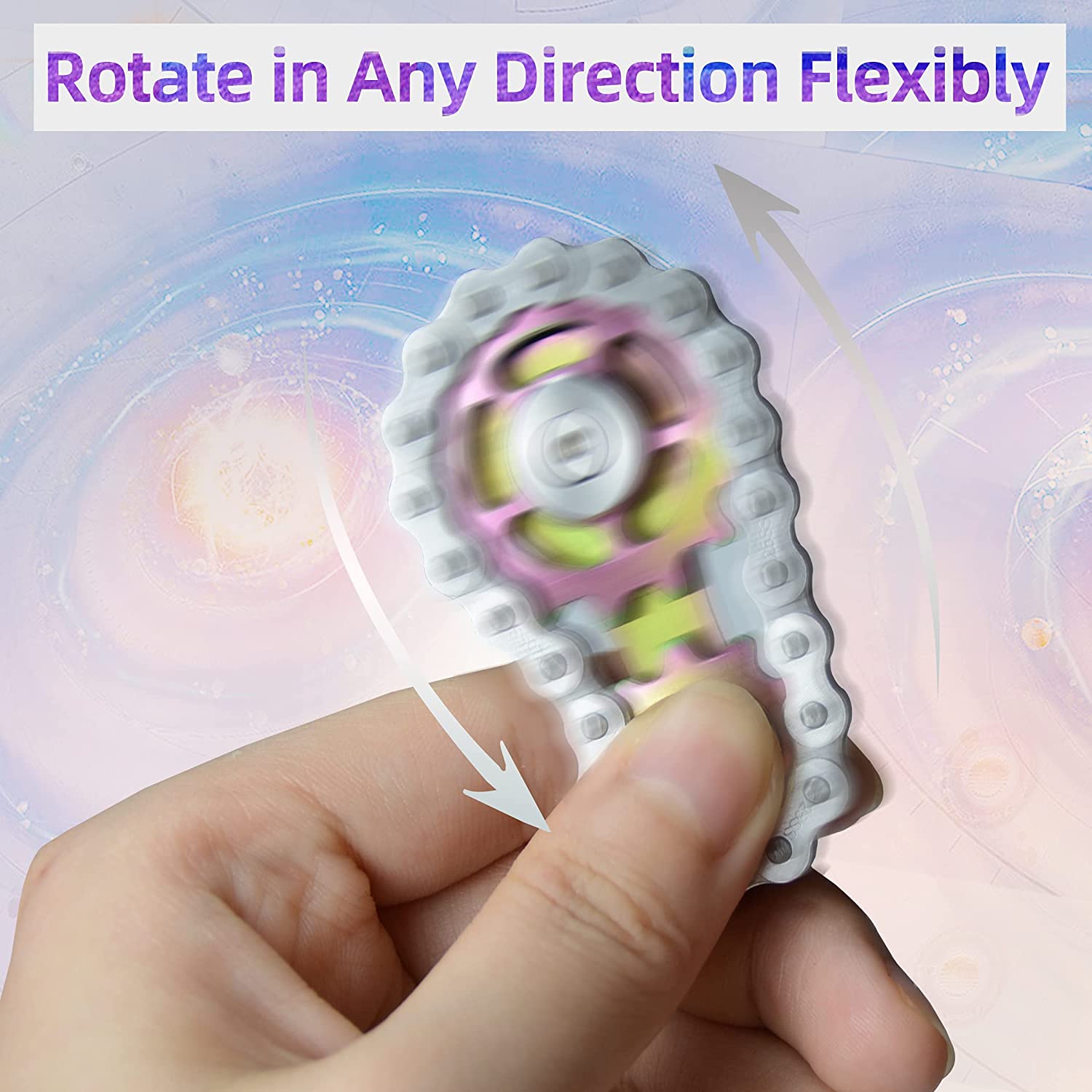 SprockEase – Gear Chain Fidget Spinner