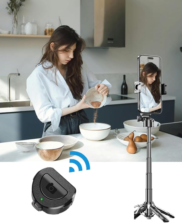 SmartShot - Wireless Magnetic Selfie Stick & Tripod Combo