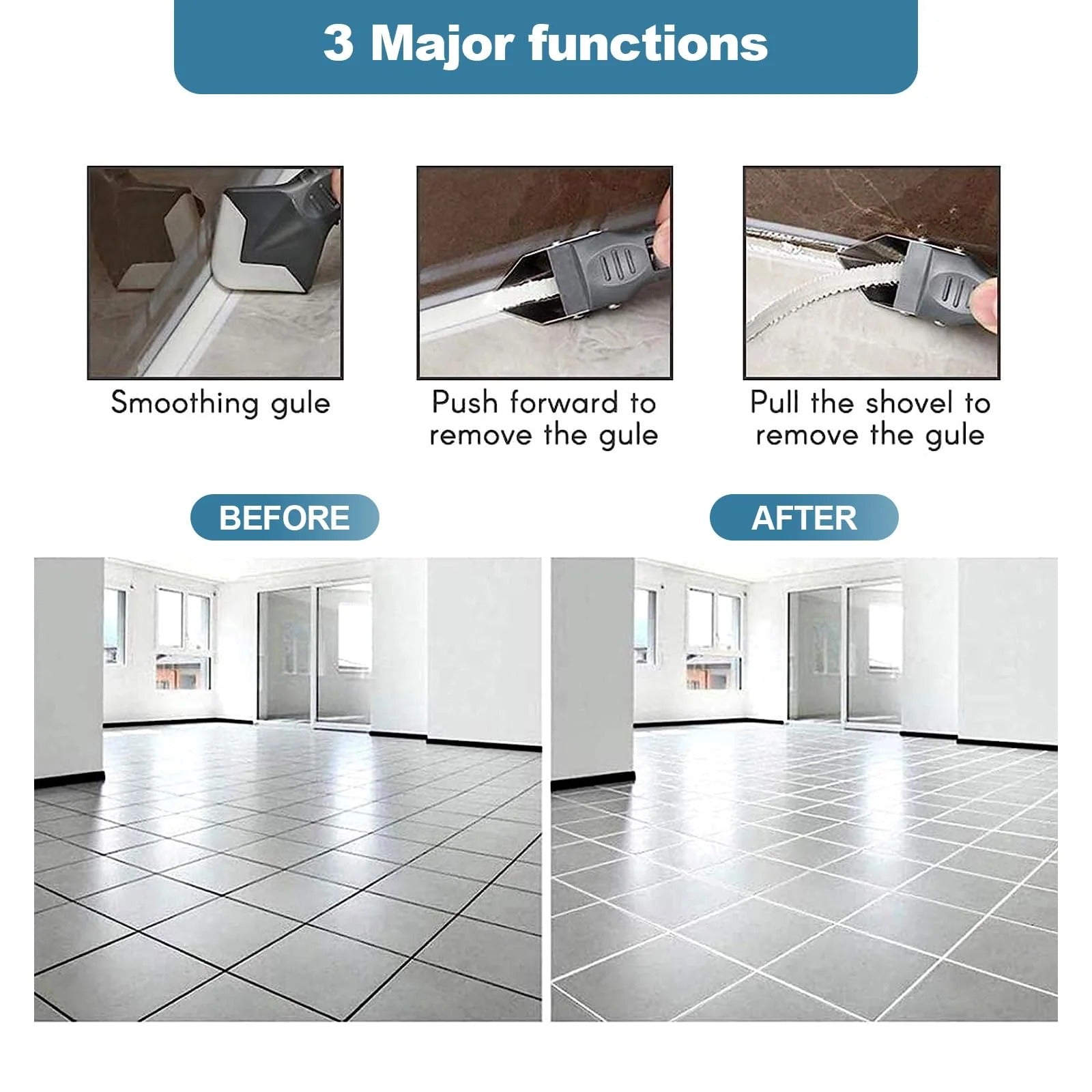 SealCraft - Precision Caulk Scraper & Smoother
