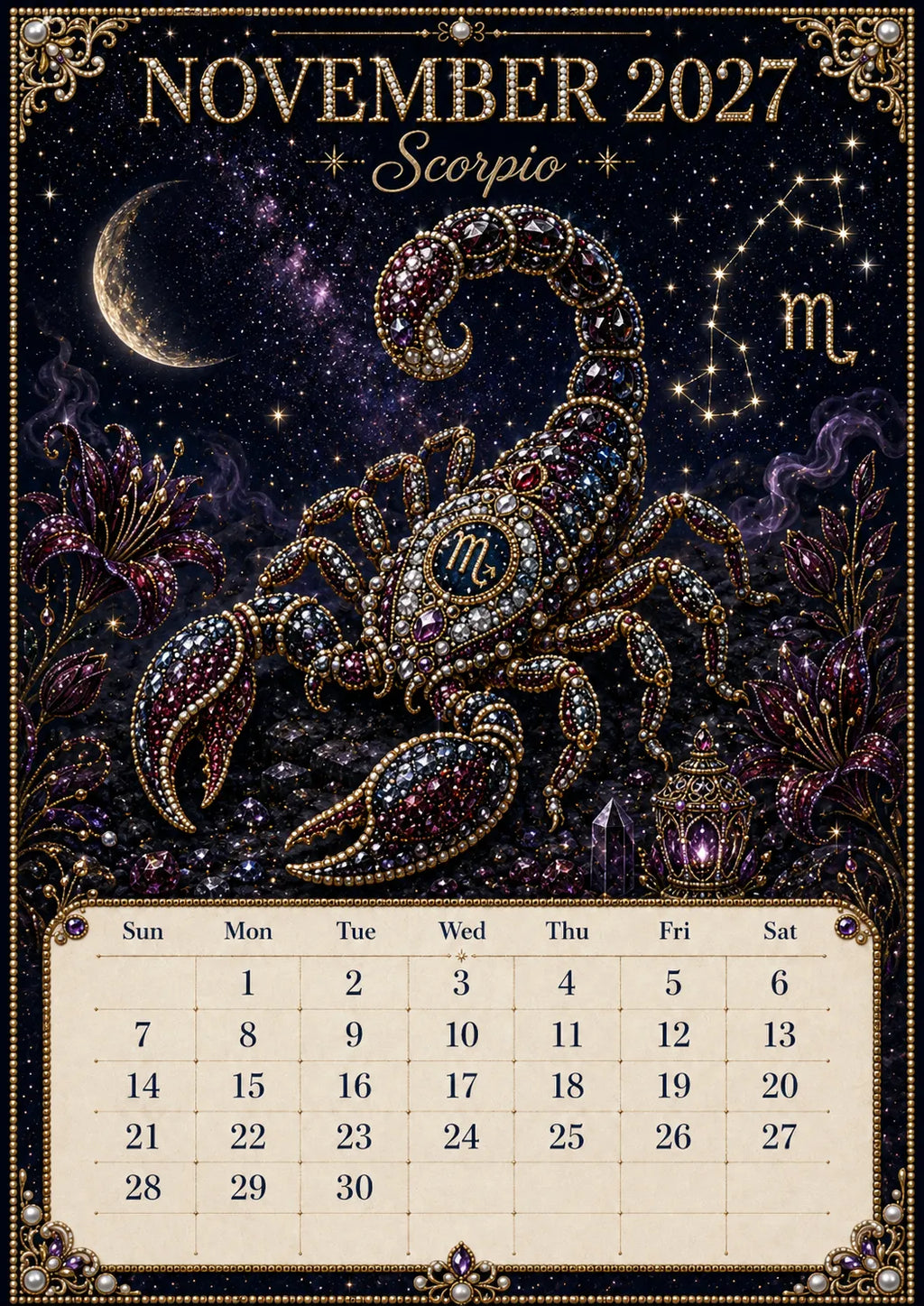 ZodiacLoom – Complete Twelve Sign Beaded Calendar Craft
