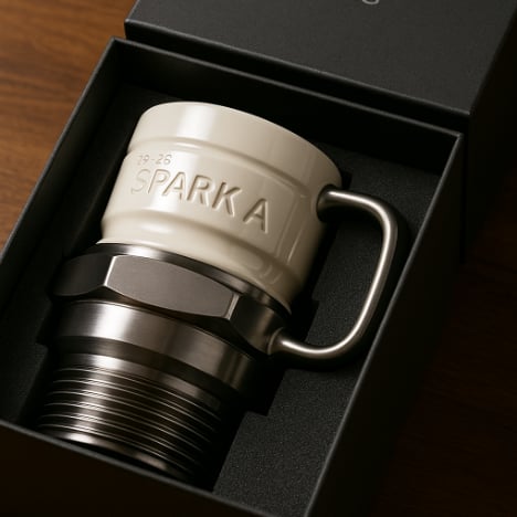 PistonPerk - Spark Plug Mug for True Engine Lovers