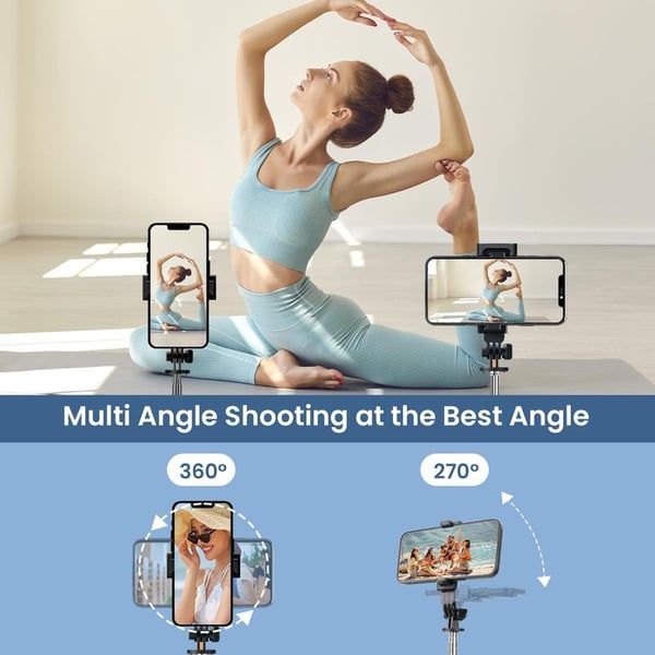 SnapBeam – Extendable Tripod with LED Fill Light