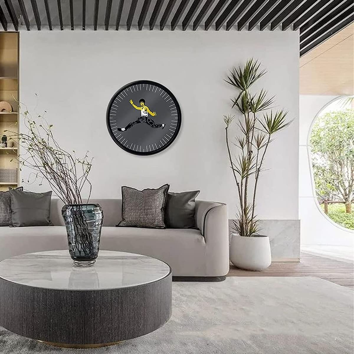 WarriorStyle – Kung Fu Art Wall Clock