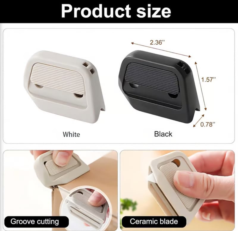 QuickCut | Home & Office Utility Knife with Sharp Ceramic Blade
