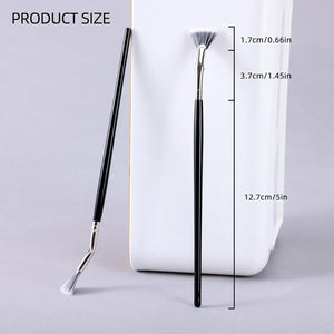LashCraft - Folding Angle Scalloped Lash Brush