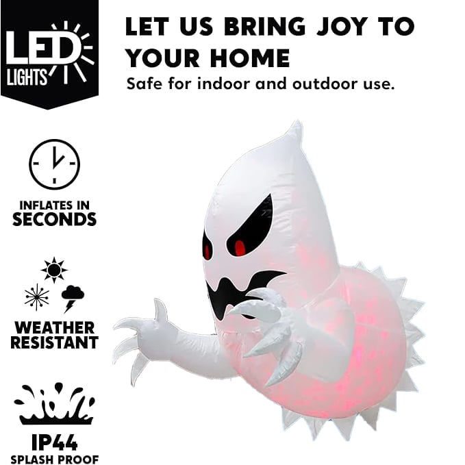 GlowUp - Haunted LED Inflatable Ghost