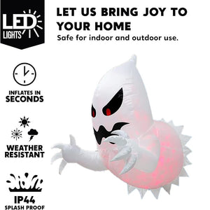 GlowUp - Haunted LED Inflatable Ghost