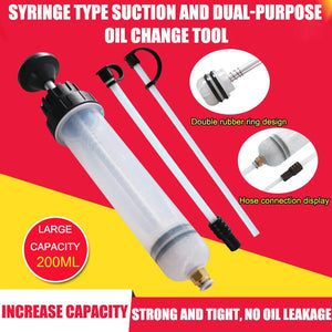 Syringe Design Suction Injection Oil changing Tool marnetic