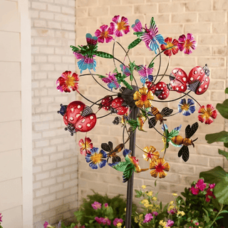TwinkleBloom – Solar Flower Garden Décor